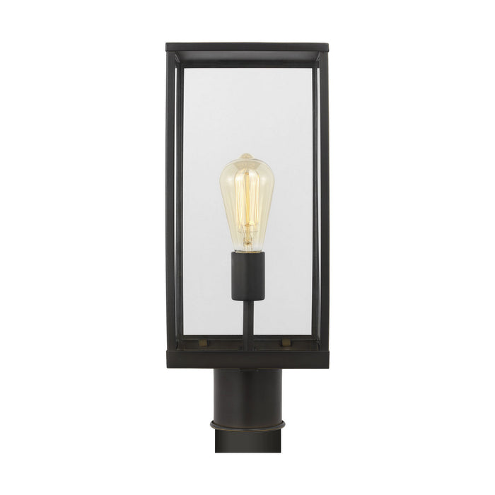 Myhouse Lighting Visual Comfort Studio - DJO1041ANBZ - One Light Post Lantern - Howell - Antique Bronze