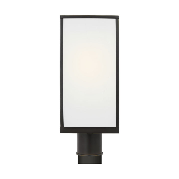 Myhouse Lighting Visual Comfort Studio - DJO1041ANBZ - One Light Post Lantern - Howell - Antique Bronze