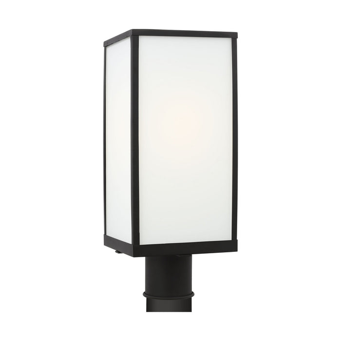 Myhouse Lighting Visual Comfort Studio - DJO1041TXB - One Light Post Lantern - Howell - Textured Black