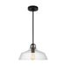 Myhouse Lighting Visual Comfort Studio - DJP1121MBK - One Light Pendant - Payton - Midnight Black
