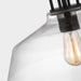 Myhouse Lighting Visual Comfort Studio - DJP1121MBK - One Light Pendant - Payton - Midnight Black