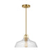 Myhouse Lighting Visual Comfort Studio - DJP1121SB - One Light Pendant - Payton - Satin Brass