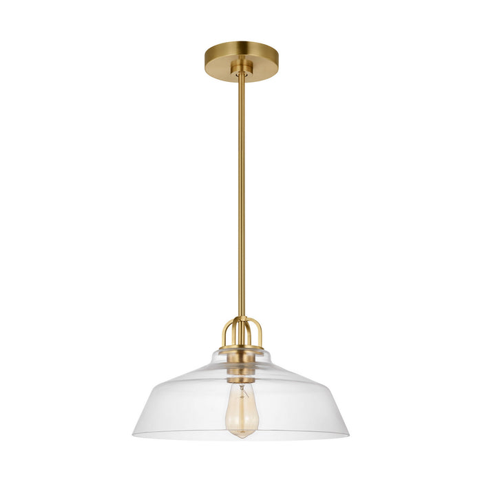 Myhouse Lighting Visual Comfort Studio - DJP1121SB - One Light Pendant - Payton - Satin Brass