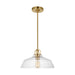Myhouse Lighting Visual Comfort Studio - DJP1121SB - One Light Pendant - Payton - Satin Brass