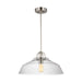 Myhouse Lighting Visual Comfort Studio - DJP1131BS - One Light Pendant - Payton - Brushed Steel