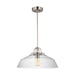 Myhouse Lighting Visual Comfort Studio - DJP1131BS - One Light Pendant - Payton - Brushed Steel