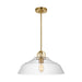 Myhouse Lighting Visual Comfort Studio - DJP1131SB - One Light Pendant - Payton - Satin Brass