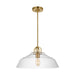 Myhouse Lighting Visual Comfort Studio - DJP1131SB - One Light Pendant - Payton - Satin Brass