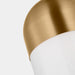 Myhouse Lighting Visual Comfort Studio - DJP1141SB - One Light Pendant - Foster - Satin Brass