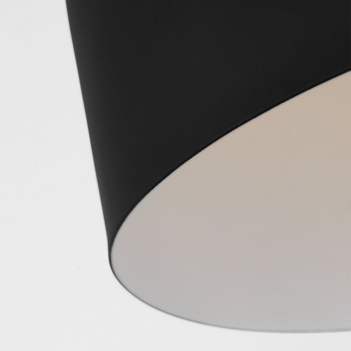 Myhouse Lighting Visual Comfort Studio - DJP1151MBK - One Light Pendant - Huron - Midnight Black