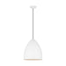 Myhouse Lighting Visual Comfort Studio - DJP1151MWT - One Light Pendant - Huron - Matte White