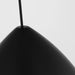 Myhouse Lighting Visual Comfort Studio - DJP1161MBK - One Light Pendant - Huron - Midnight Black