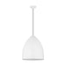 Myhouse Lighting Visual Comfort Studio - DJP1161MWT - One Light Pendant - Huron - Matte White