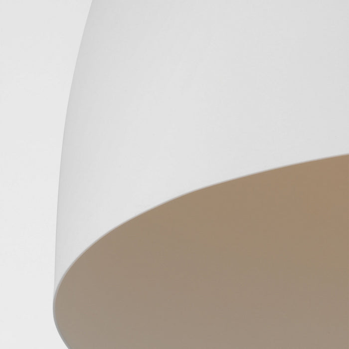 Myhouse Lighting Visual Comfort Studio - DJP1161MWT - One Light Pendant - Huron - Matte White
