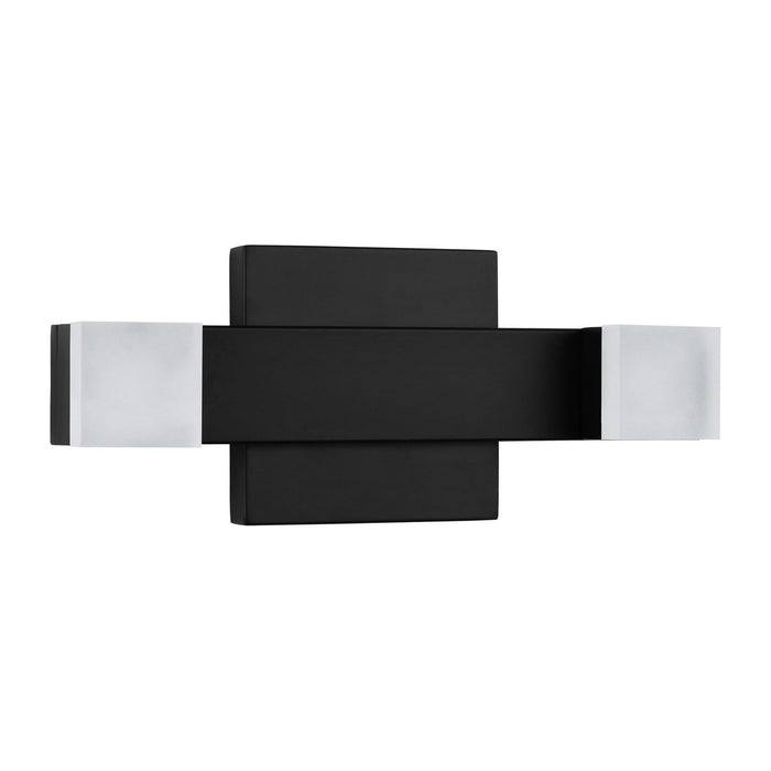 Myhouse Lighting Visual Comfort Studio - DJV1051MBK-L1 - LED Vanity - Brander - Midnight Black