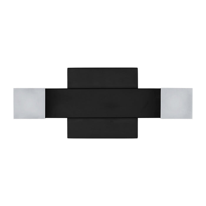 Myhouse Lighting Visual Comfort Studio - DJV1051MBK-L1 - LED Vanity - Brander - Midnight Black