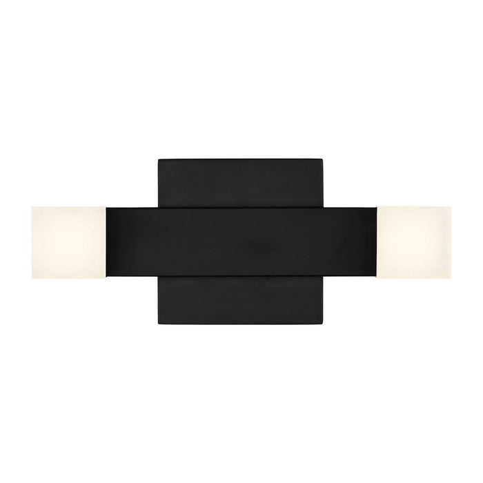 Myhouse Lighting Visual Comfort Studio - DJV1051MBK-L1 - LED Vanity - Brander - Midnight Black