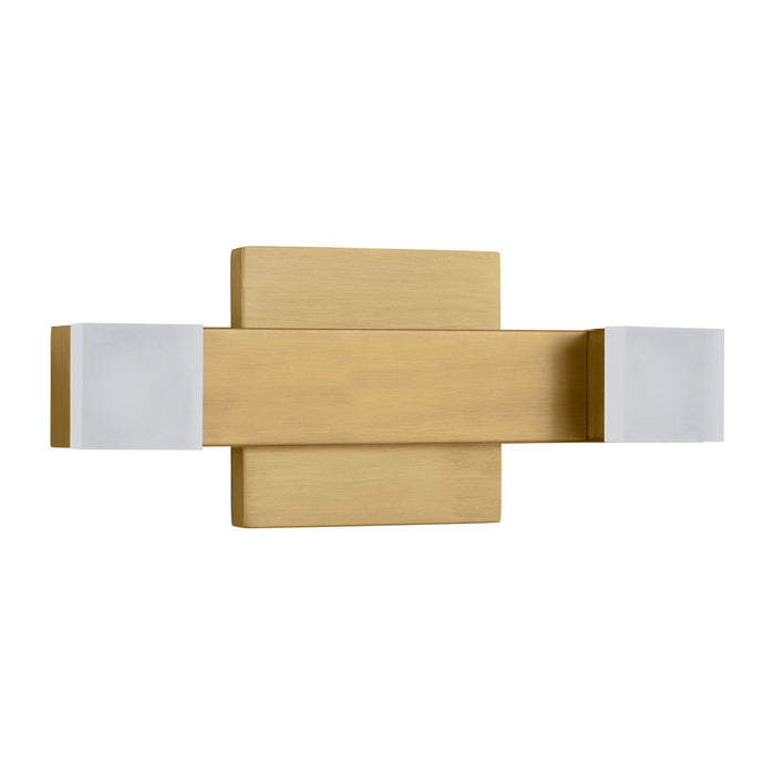 Myhouse Lighting Visual Comfort Studio - DJV1051SB-L1 - LED Vanity - Brander - Satin Brass