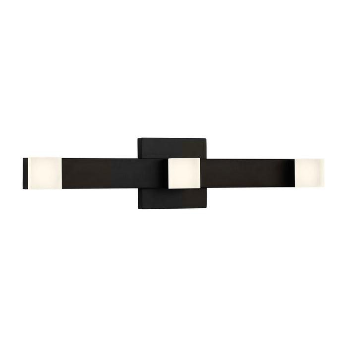 Myhouse Lighting Visual Comfort Studio - DJV1061MBK-L1 - LED Vanity - Brander - Midnight Black