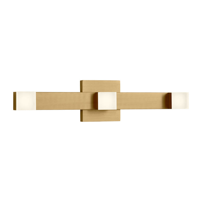 Myhouse Lighting Visual Comfort Studio - DJV1061SB-L1 - LED Vanity - Brander - Satin Brass