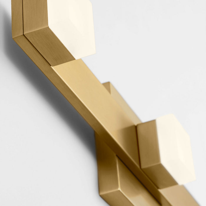 Myhouse Lighting Visual Comfort Studio - DJV1061SB-L1 - LED Vanity - Brander - Satin Brass