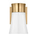 Myhouse Lighting Visual Comfort Studio - DJV1081SB - One Light Vanity - Roy - Satin Brass