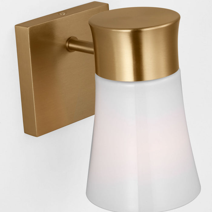 Myhouse Lighting Visual Comfort Studio - DJV1081SB - One Light Vanity - Roy - Satin Brass
