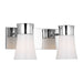 Myhouse Lighting Visual Comfort Studio - DJV1082CH - Two Light Vanity - Roy - Chrome