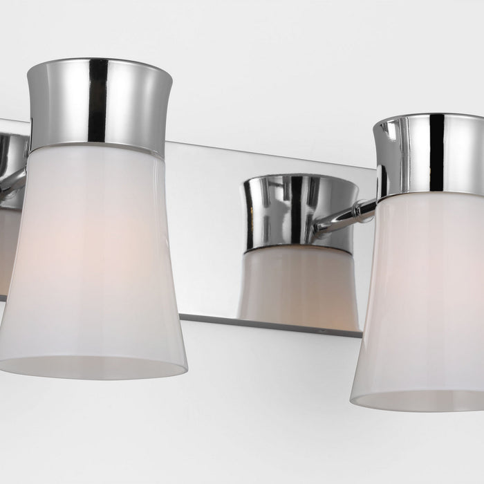 Myhouse Lighting Visual Comfort Studio - DJV1082CH - Two Light Vanity - Roy - Chrome