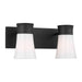 Myhouse Lighting Visual Comfort Studio - DJV1082MBK - Two Light Vanity - Roy - Midnight Black