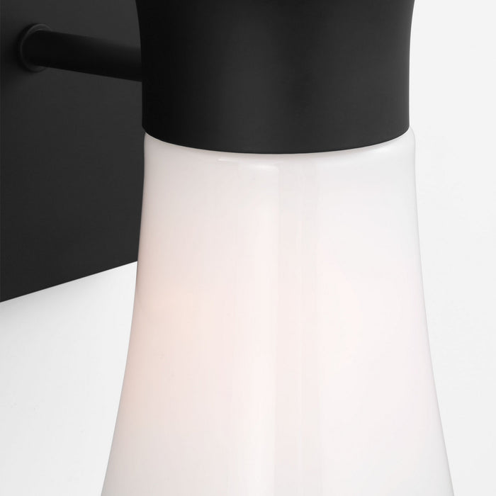 Myhouse Lighting Visual Comfort Studio - DJV1082MBK - Two Light Vanity - Roy - Midnight Black