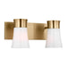 Myhouse Lighting Visual Comfort Studio - DJV1082SB - Two Light Vanity - Roy - Satin Brass