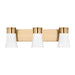 Myhouse Lighting Visual Comfort Studio - DJV1083SB - Three Light Vanity - Roy - Satin Brass