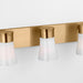 Myhouse Lighting Visual Comfort Studio - DJV1083SB - Three Light Vanity - Roy - Satin Brass