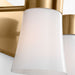 Myhouse Lighting Visual Comfort Studio - DJV1083SB - Three Light Vanity - Roy - Satin Brass
