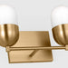 Myhouse Lighting Visual Comfort Studio - DJV1092SB - Two Light Vanity - Foster - Satin Brass