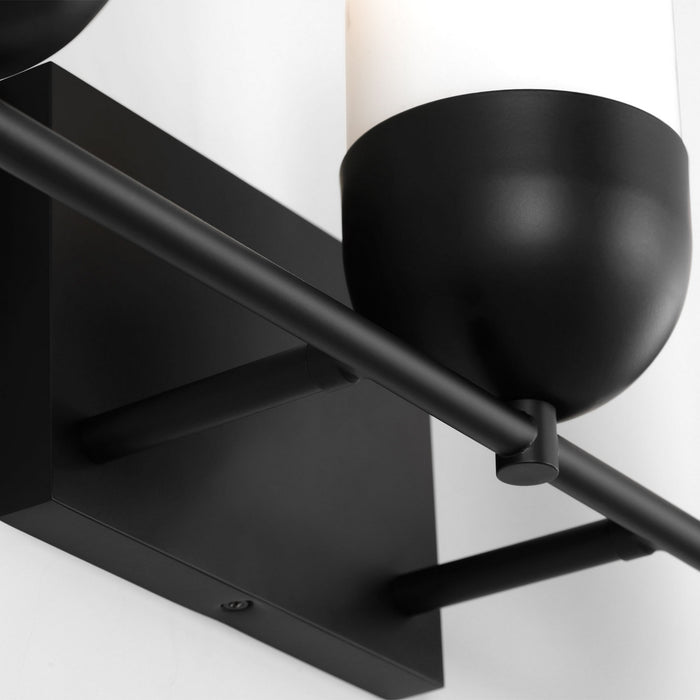 Myhouse Lighting Visual Comfort Studio - DJV1093MBK - Three Light Vanity - Foster - Midnight Black