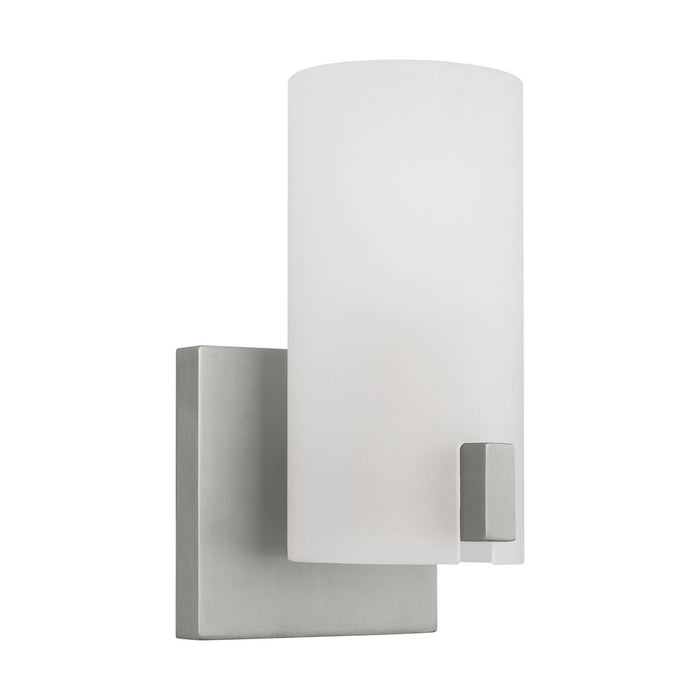 Myhouse Lighting Visual Comfort Studio - DJV1101BS - One Light Vanity - Rhode - Brushed Steel