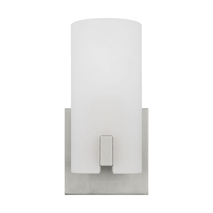 Myhouse Lighting Visual Comfort Studio - DJV1101BS - One Light Vanity - Rhode - Brushed Steel