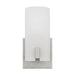 Myhouse Lighting Visual Comfort Studio - DJV1101BS - One Light Vanity - Rhode - Brushed Steel