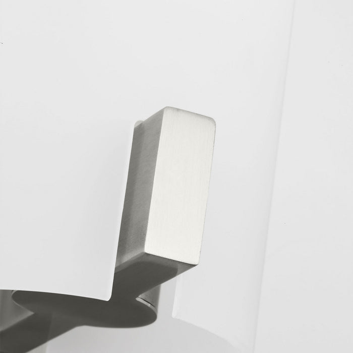 Myhouse Lighting Visual Comfort Studio - DJV1101BS - One Light Vanity - Rhode - Brushed Steel