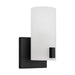 Myhouse Lighting Visual Comfort Studio - DJV1101MBK - One Light Vanity - Rhode - Midnight Black
