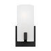 Myhouse Lighting Visual Comfort Studio - DJV1101MBK - One Light Vanity - Rhode - Midnight Black