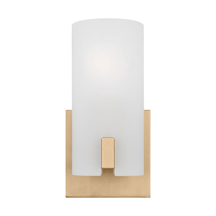 Myhouse Lighting Visual Comfort Studio - DJV1101SB - One Light Vanity - Rhode - Satin Brass