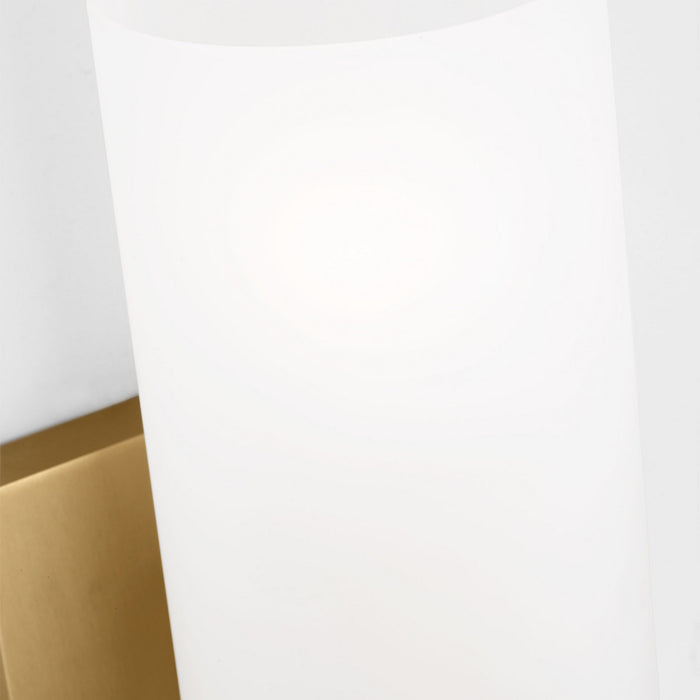 Myhouse Lighting Visual Comfort Studio - DJV1101SB - One Light Vanity - Rhode - Satin Brass