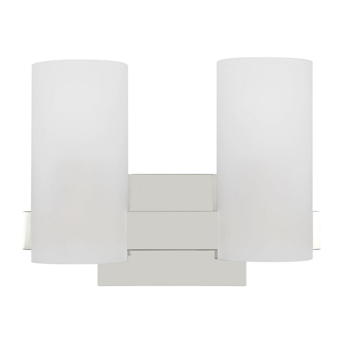 Myhouse Lighting Visual Comfort Studio - DJV1102CH - Two Light Vanity - Rhode - Chrome