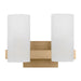 Myhouse Lighting Visual Comfort Studio - DJV1102SB - Two Light Vanity - Rhode - Satin Brass