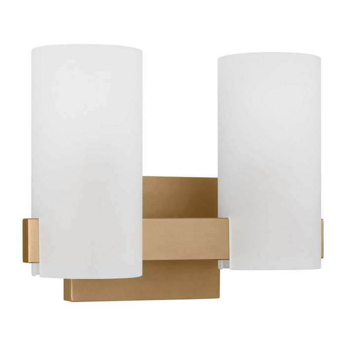 Myhouse Lighting Visual Comfort Studio - DJV1102SB - Two Light Vanity - Rhode - Satin Brass