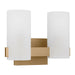 Myhouse Lighting Visual Comfort Studio - DJV1102SB - Two Light Vanity - Rhode - Satin Brass
