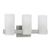 Myhouse Lighting Visual Comfort Studio - DJV1103BS - Three Light Vanity - Rhode - Brushed Steel